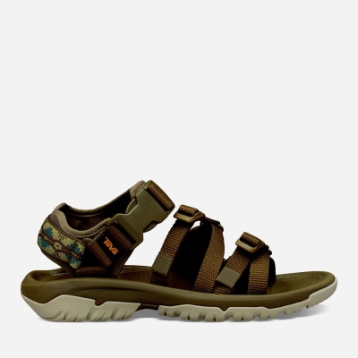 Teva Hurricane XLT2 Alp - Men's Teva Sandals - Dark Olive / Green | India (TALP24075)